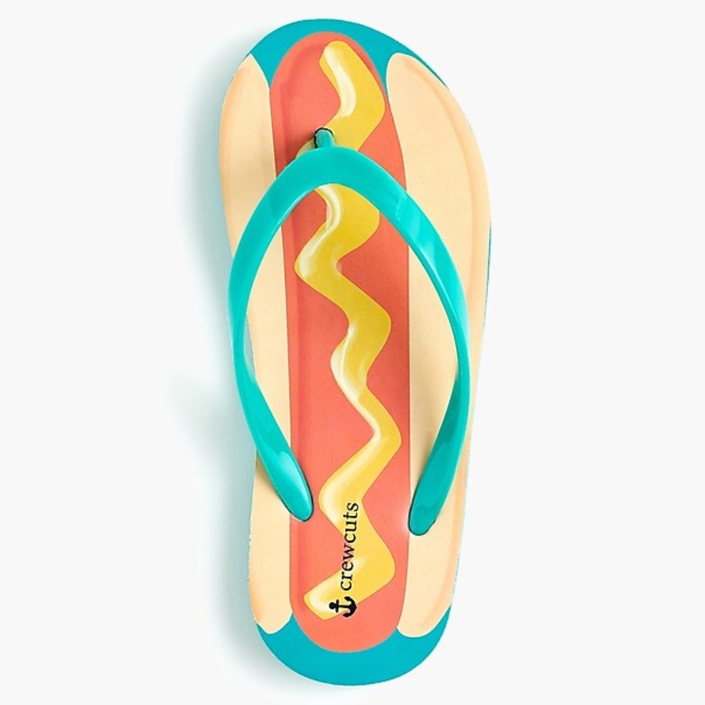 JCREW Kids' hotdog flip-flops